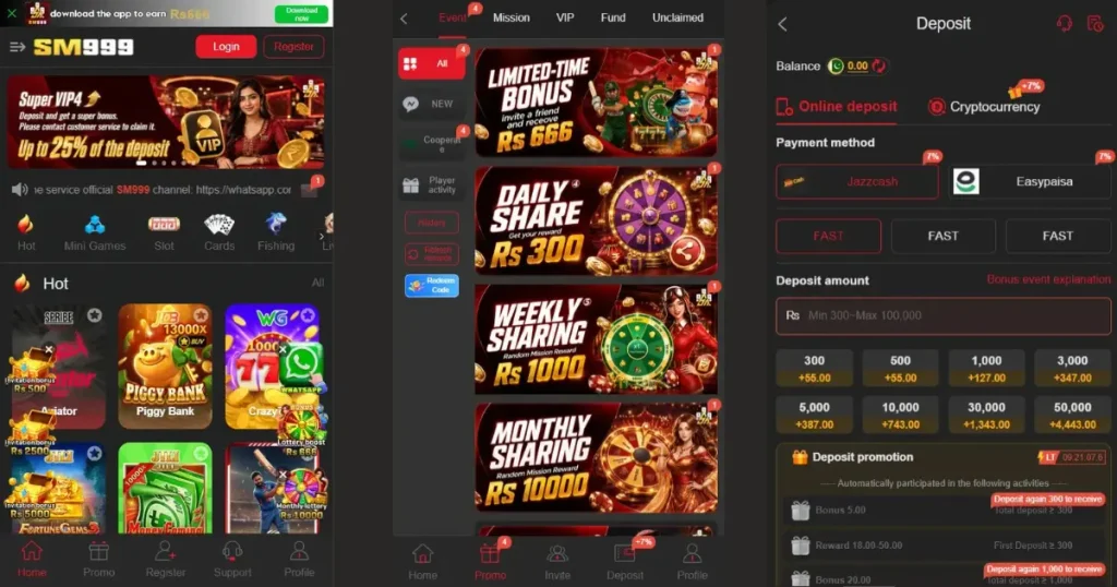 SM999 Earning App